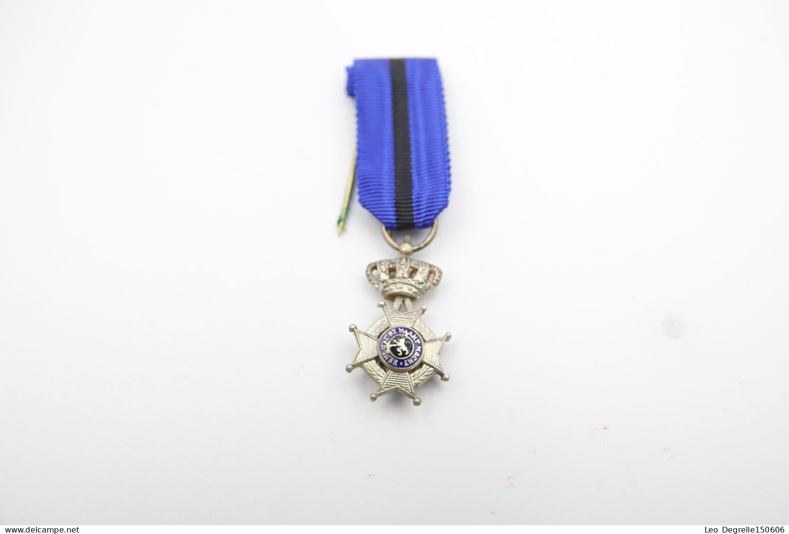 Militaria - MEDAL : Military Order Of Leopold 2 II Congo Ridder Medaille Eerste Klasse - Gold Plated - Belgium - Otros & Sin Clasificación