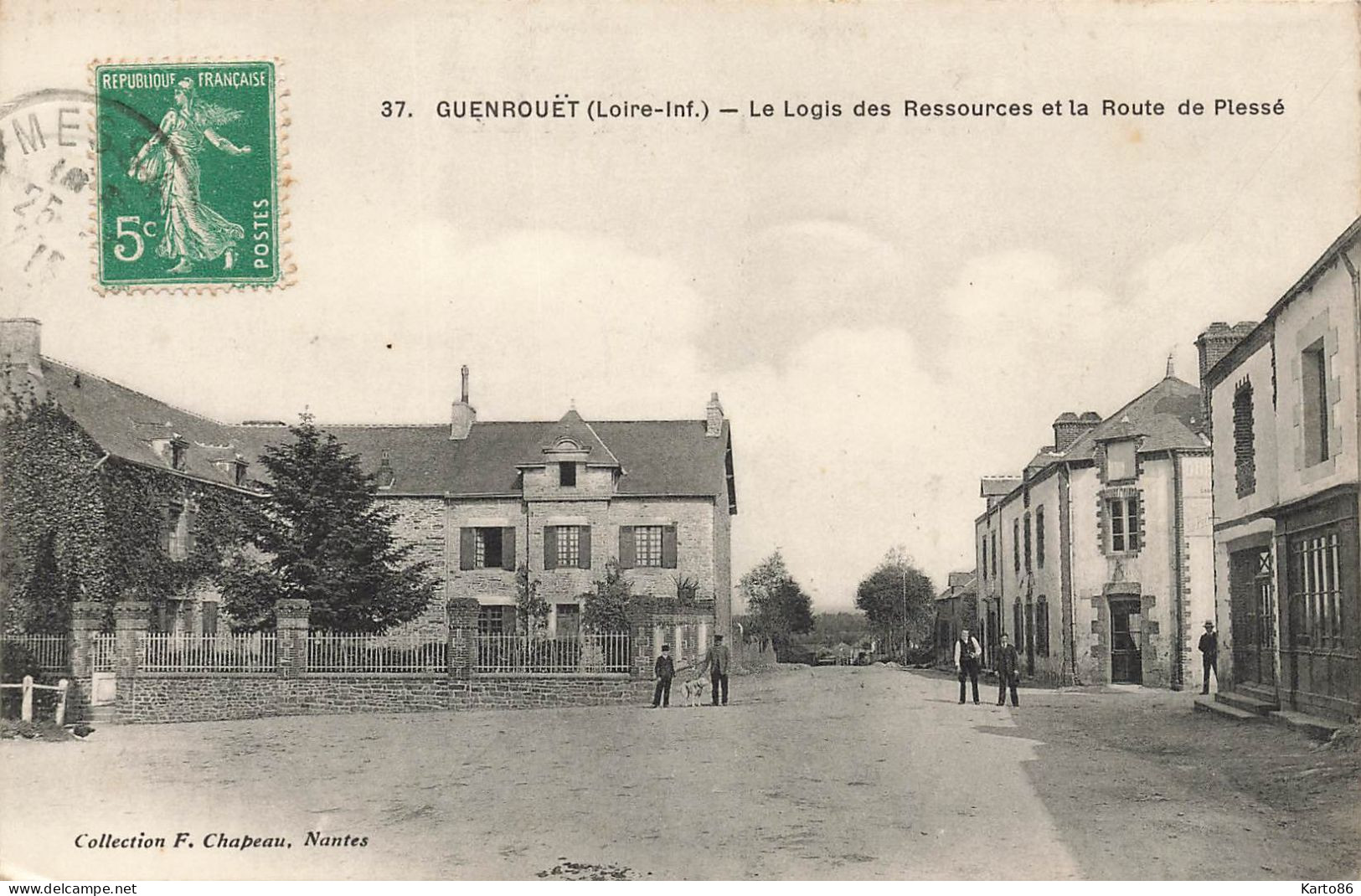 Guenrouët * Le Logis Des Ressources Et La Route De Plessé - Guenrouet