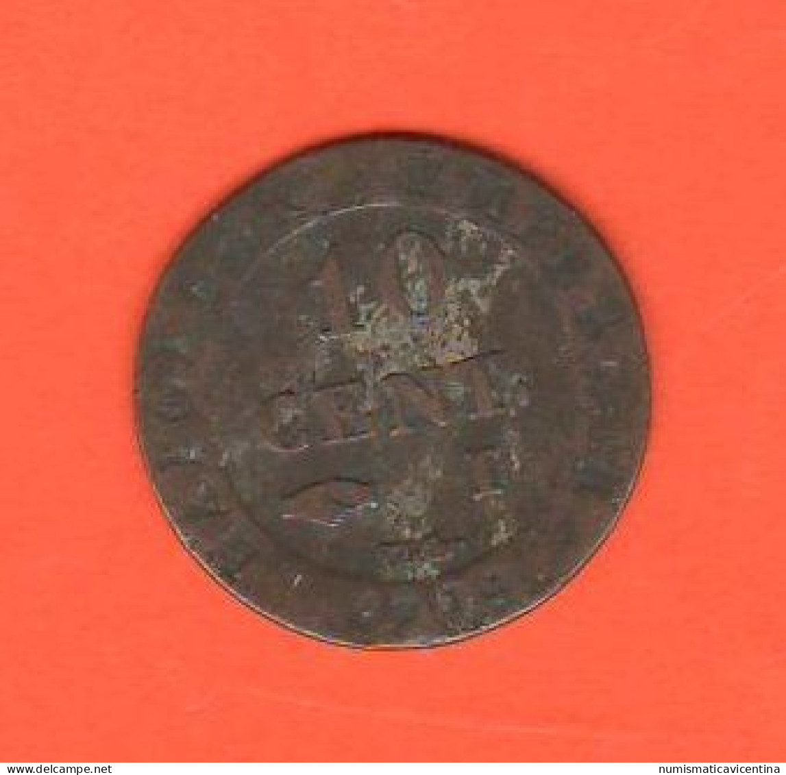 Germany Old States Westphalia 10 Centimes 1809 Jerome Napoleon - Taler & Doppeltaler