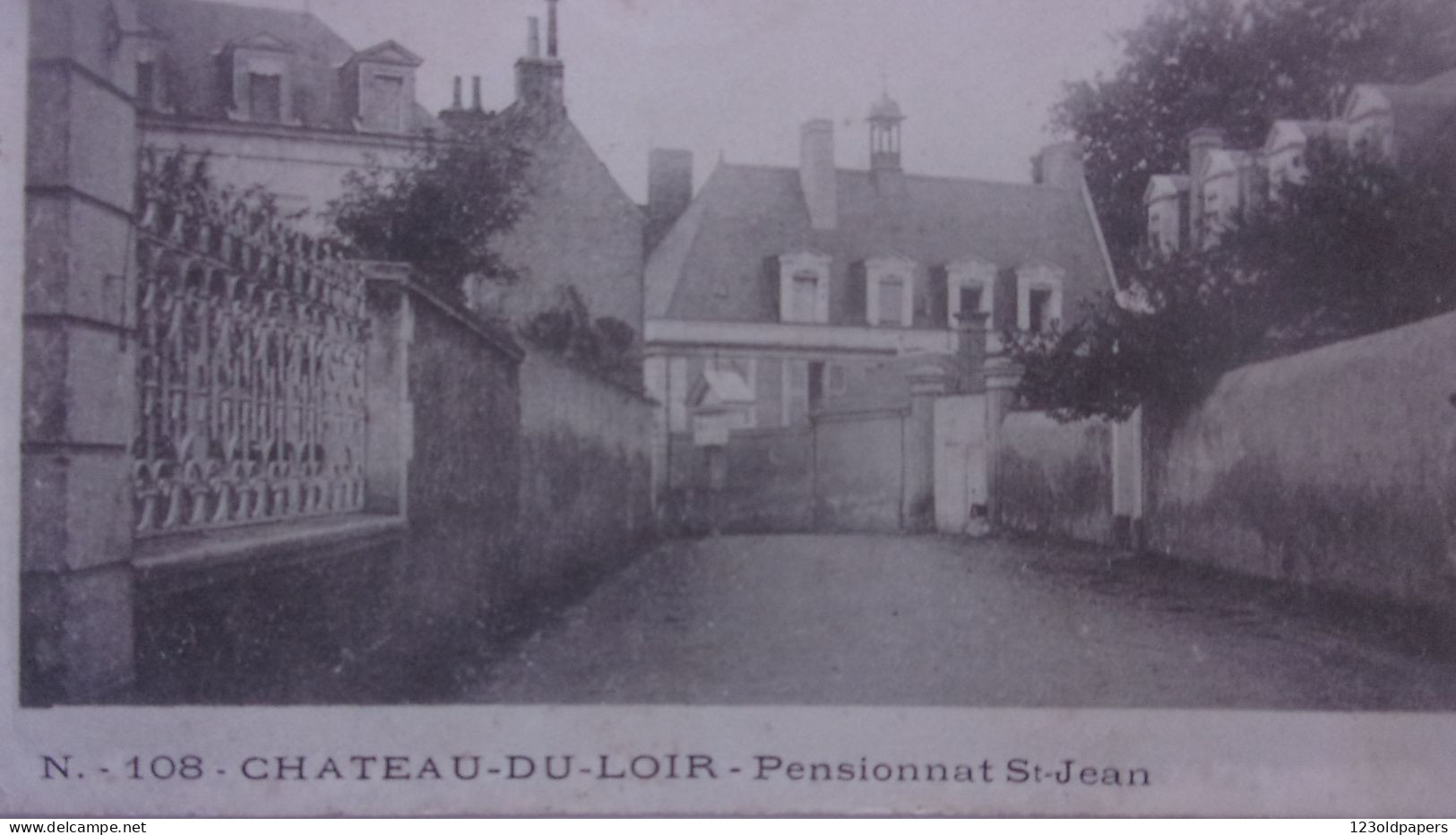 72  CHATEAU DU LOIR  PENSIONNAT ST JEAN - Chateau Du Loir
