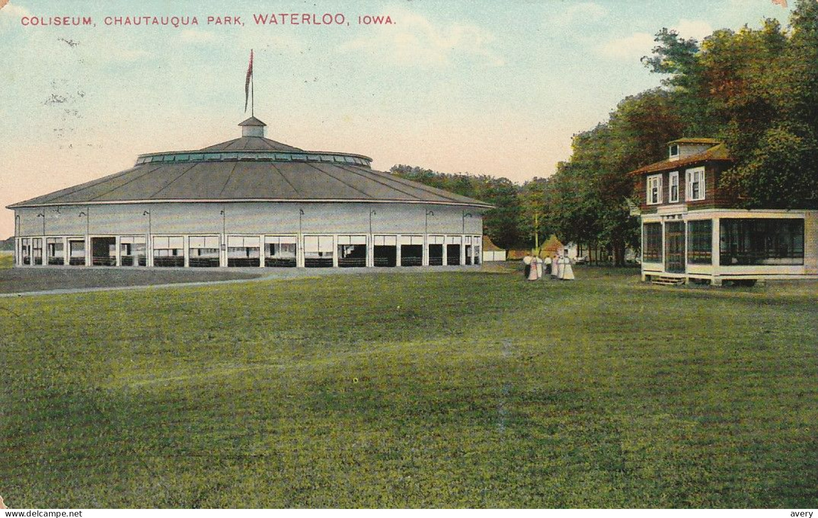 Coliseum, Chautauqua Park, Waterloo, Iowa - Waterloo