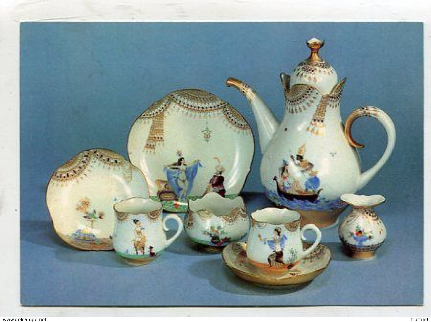 AK 142787 PORCELAIN / PORZELLAN ...  - Porzellan Meissen - ... Mit Szenischer Figurenmalerei 1001 Nacht - Objets D'art