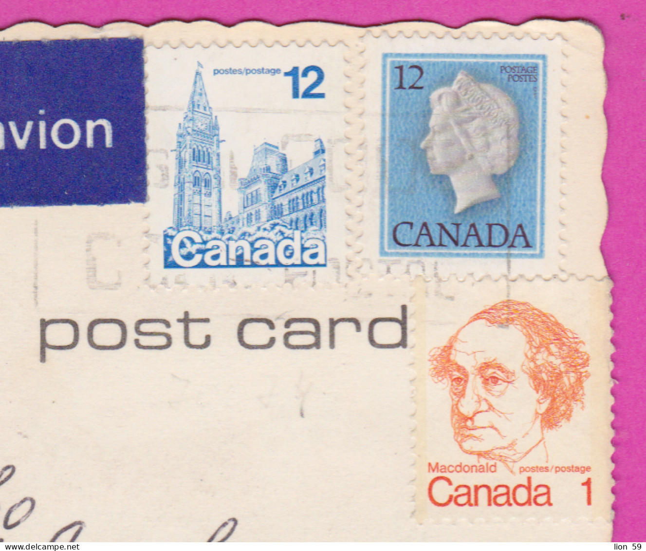 292482 / Canada - Edmonton - Klondike Days Dance PC USED (O) Flamme 1977 - 1+12+12 C. Parliament MacDonald Elizabeth II - Edmonton