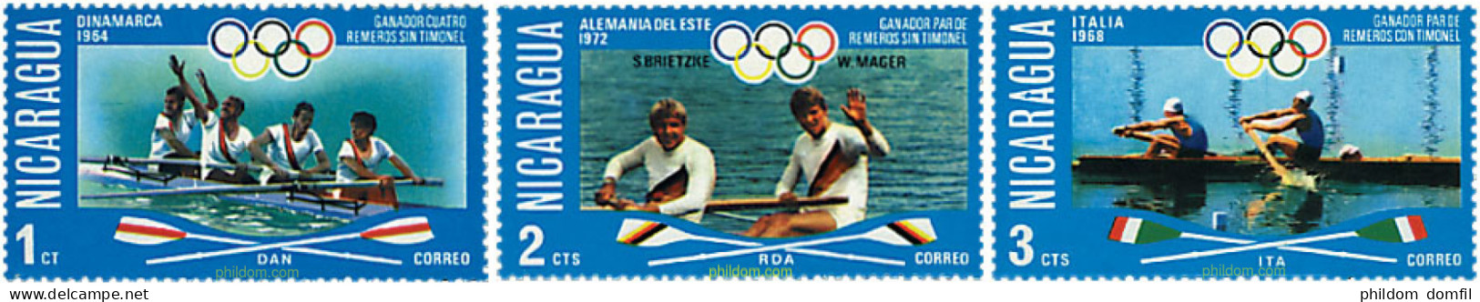 304494 MNH NICARAGUA 1976 21 JUEGOS OLIMPICOS VERANO MONTREAL 1976 - Nicaragua