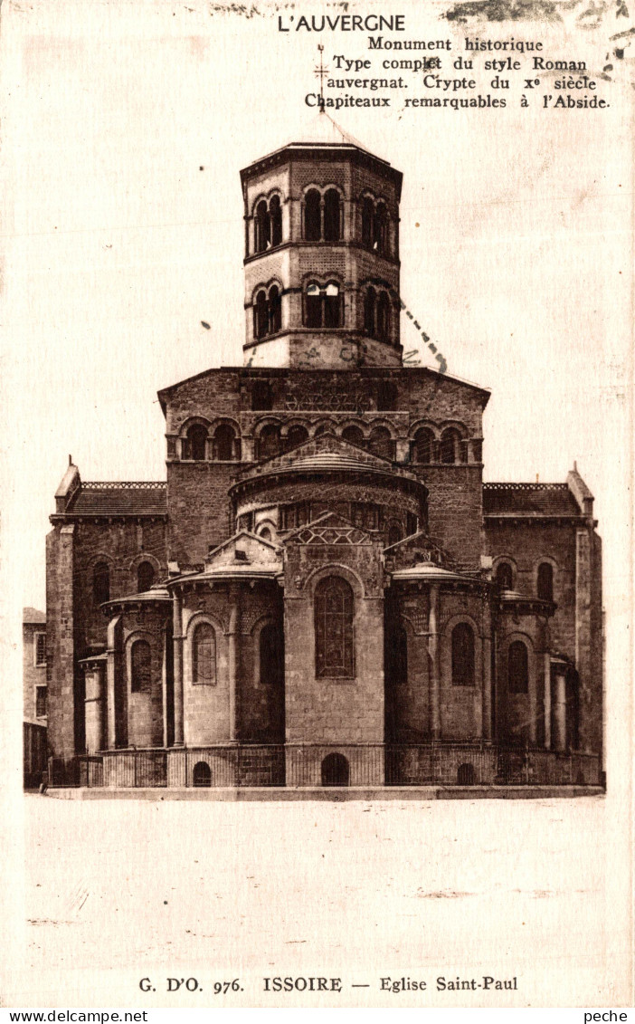 N°106758 -cpa Issoire -église Saint Paul- - Issoire