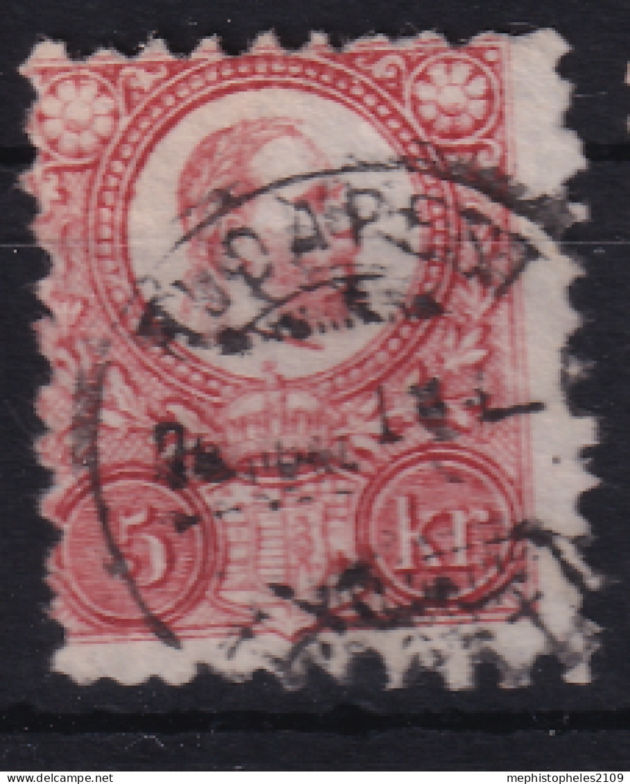 HUNGARY 1871/72 - Canceled - Sc# 9 - Gebraucht