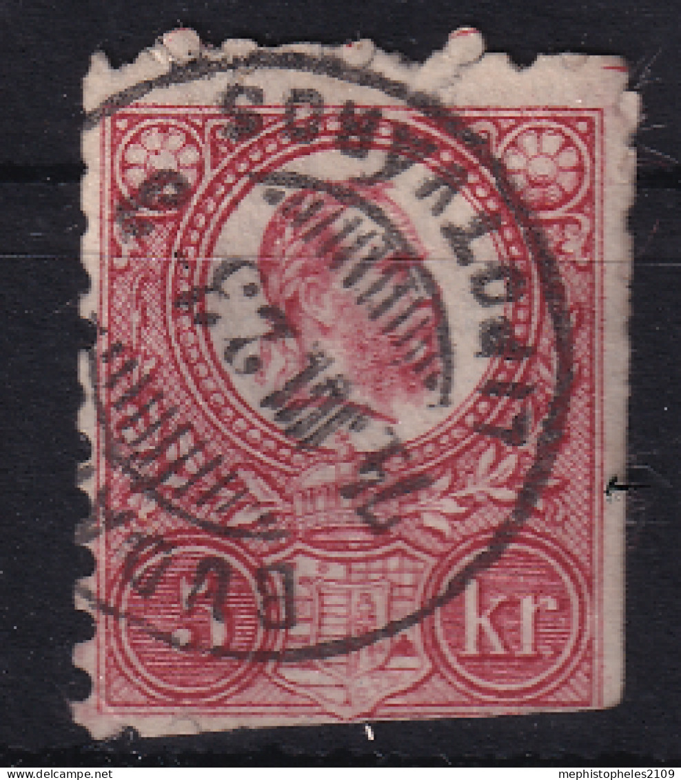 HUNGARY 1871/72 - Canceled - Sc# 9 - Used Stamps