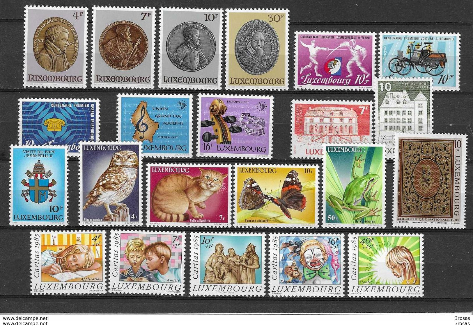 Luxembourg Collection Full Years 1983/1996 MNH ** - Collections