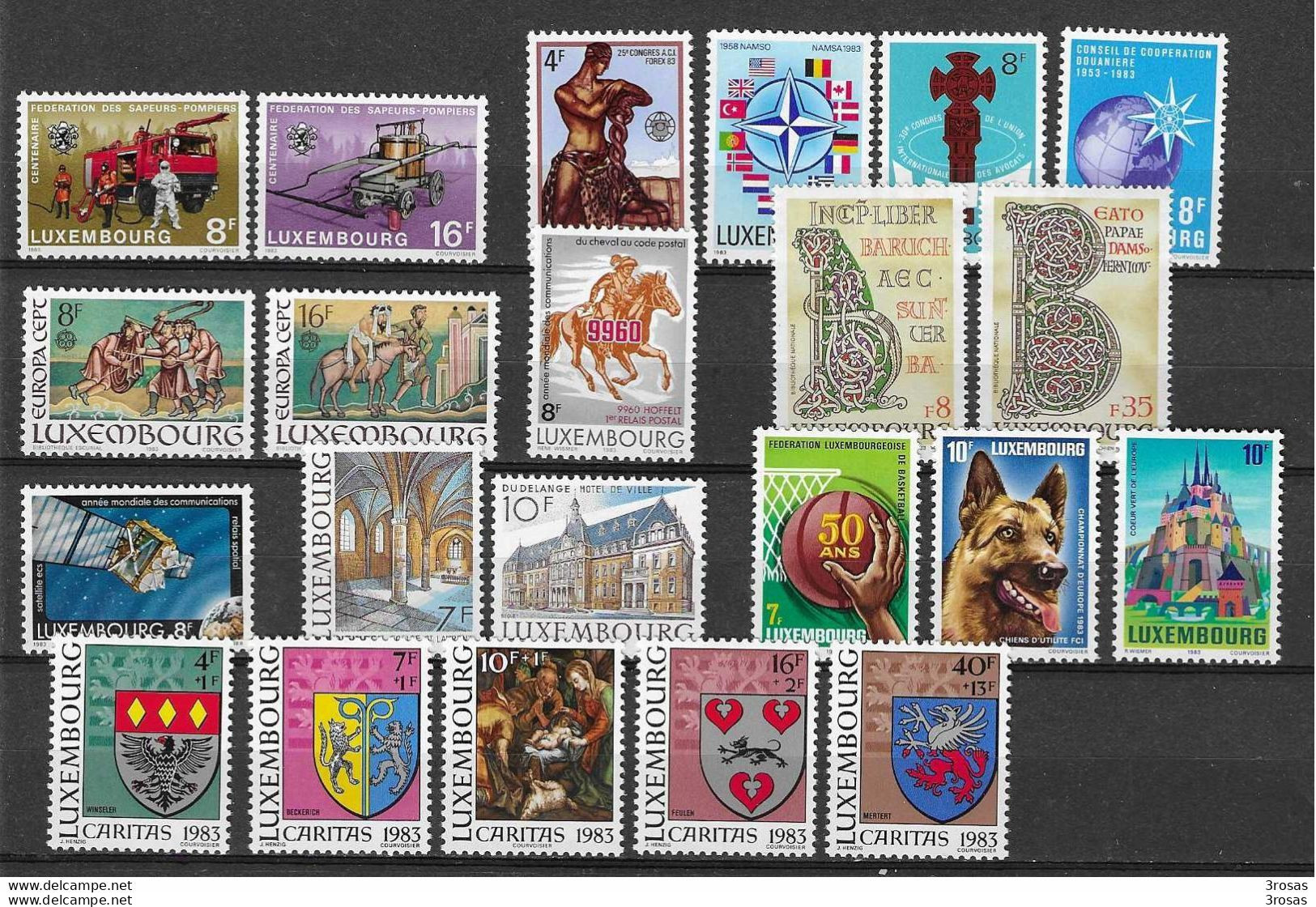 Luxembourg Collection Full Years 1983/1996 MNH ** - Colecciones