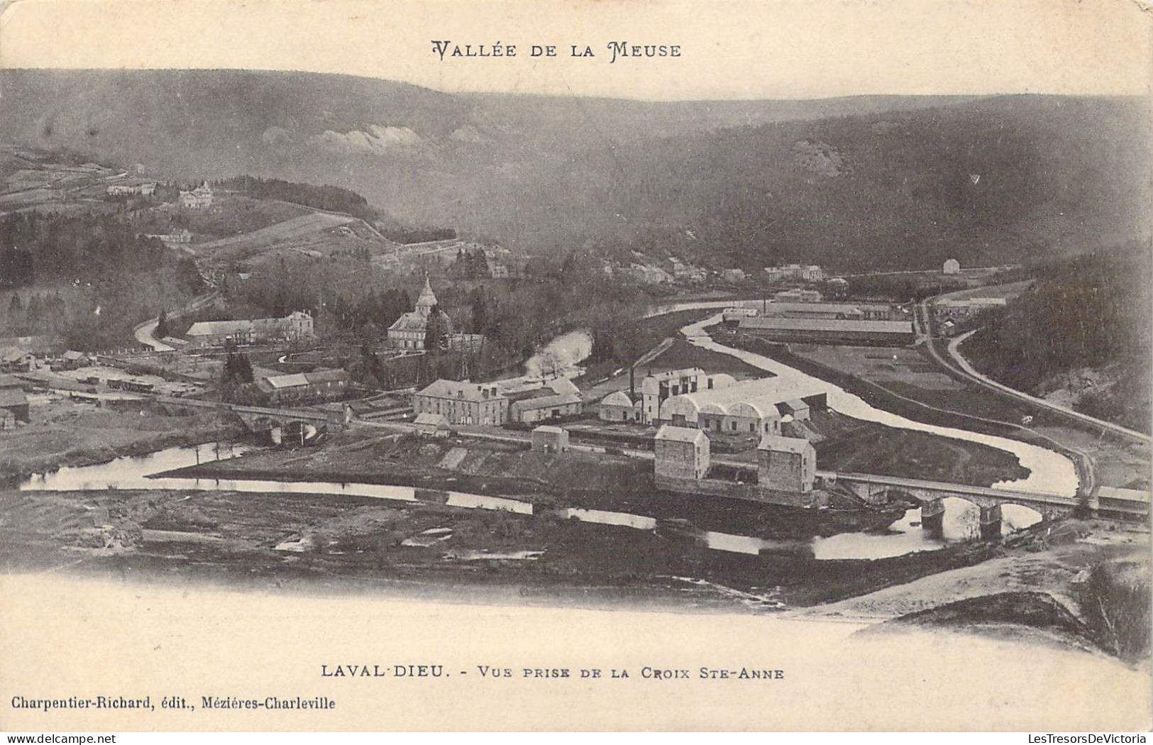 FRANCE - 53 - Laval-Dieu - Vue Prise De La Croix Ste-Anne - Carte Postale Ancienne - Laval