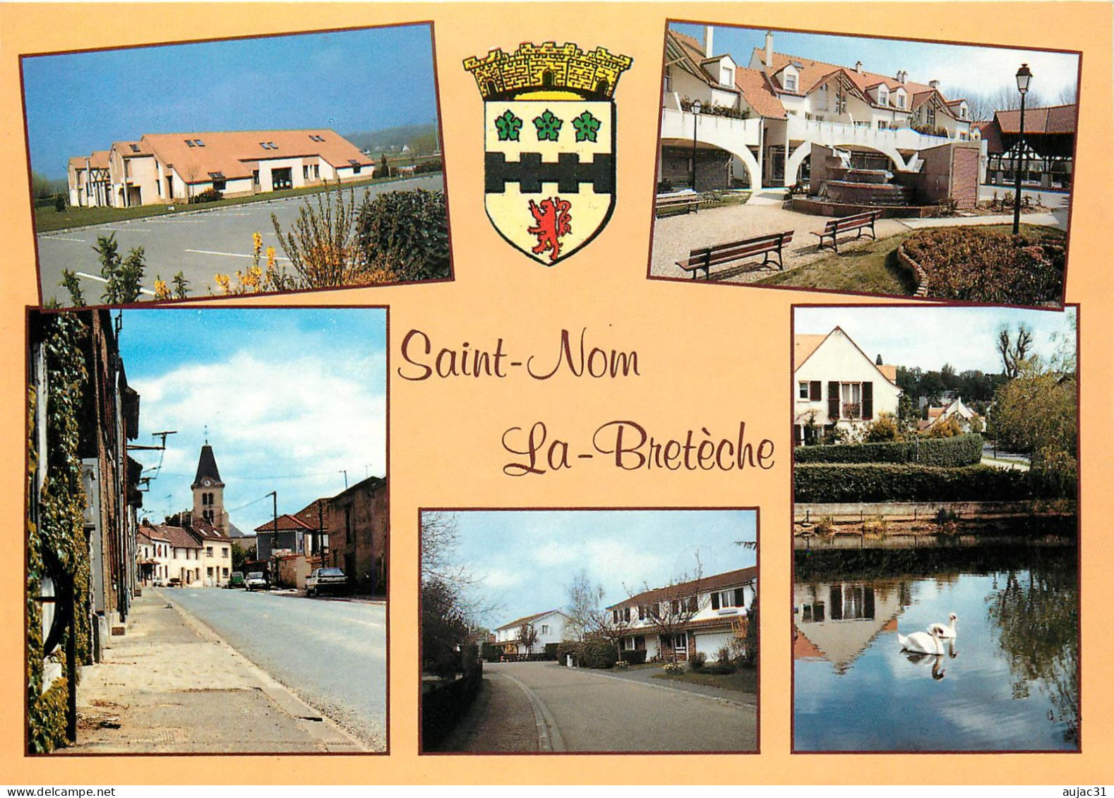 Dép 78 - St - Saint Nom La Breteche - Multivues - Semi Moderne Grand Format - Bon état - St. Nom La Breteche