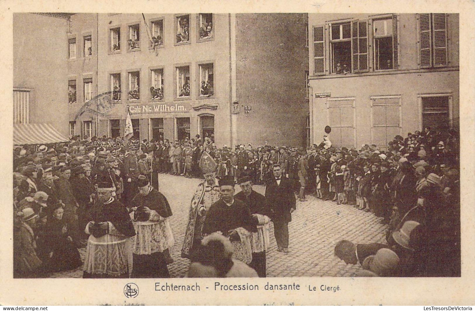 LUXEMBOURG - Echternach - Procession Dansante - Le Clergé - Carte Postale Ancienne - Echternach