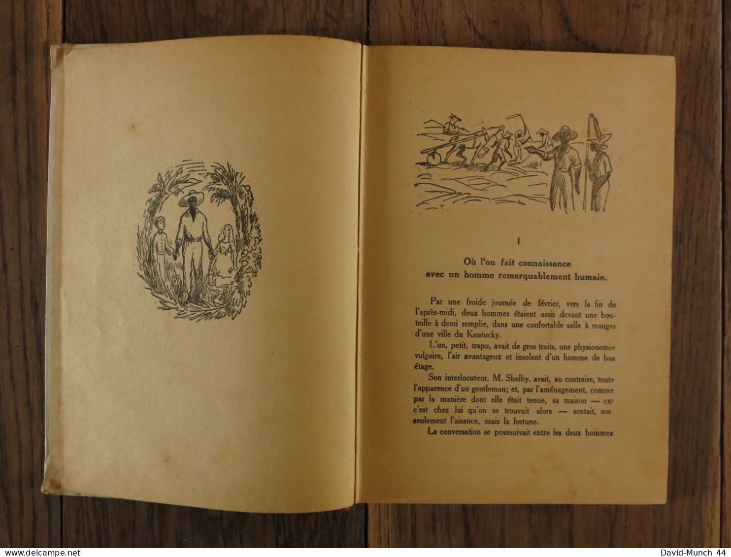 La Case De L'oncle Tom De Madame Beecher Stowe, Adapté Par Marguerite Reynier. Flammarion. 1947 - Hachette