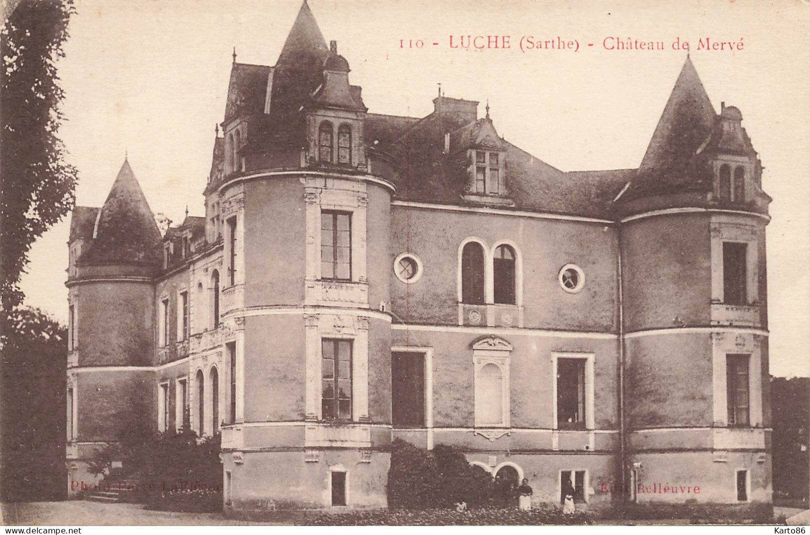 Luché * Le Château De Mervé - Luche Pringe