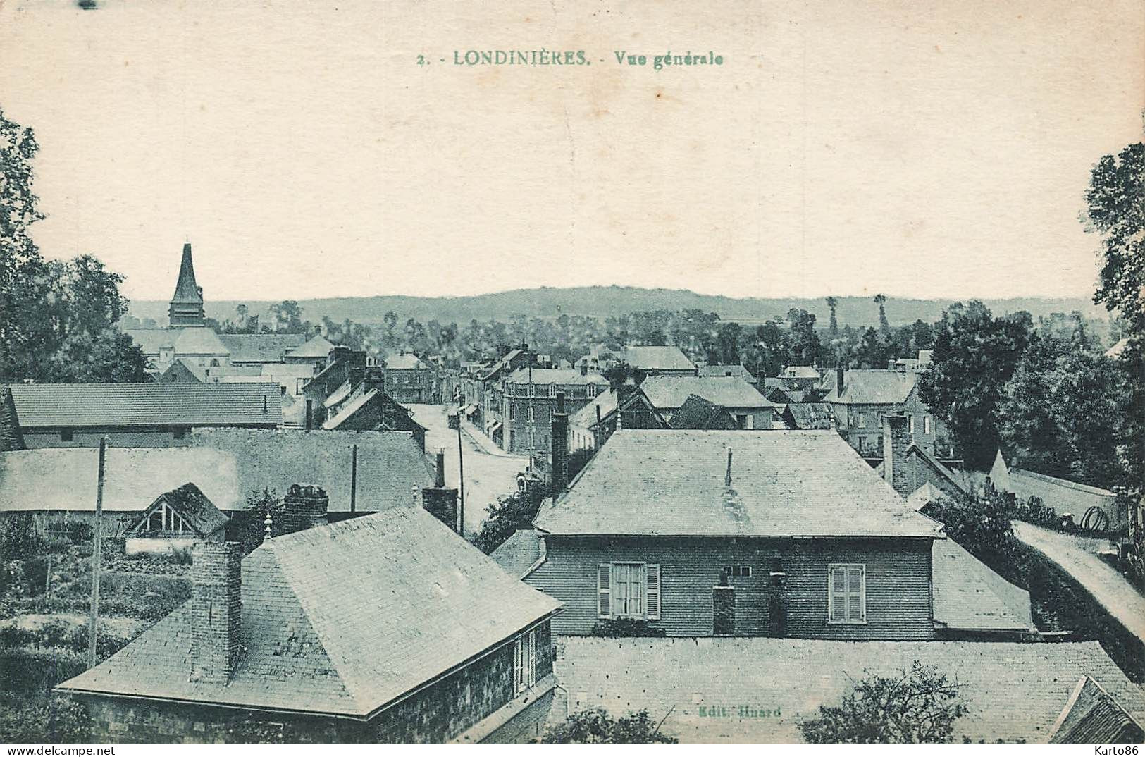 Londinières * Vue Générale Sur La Commune - Londinières