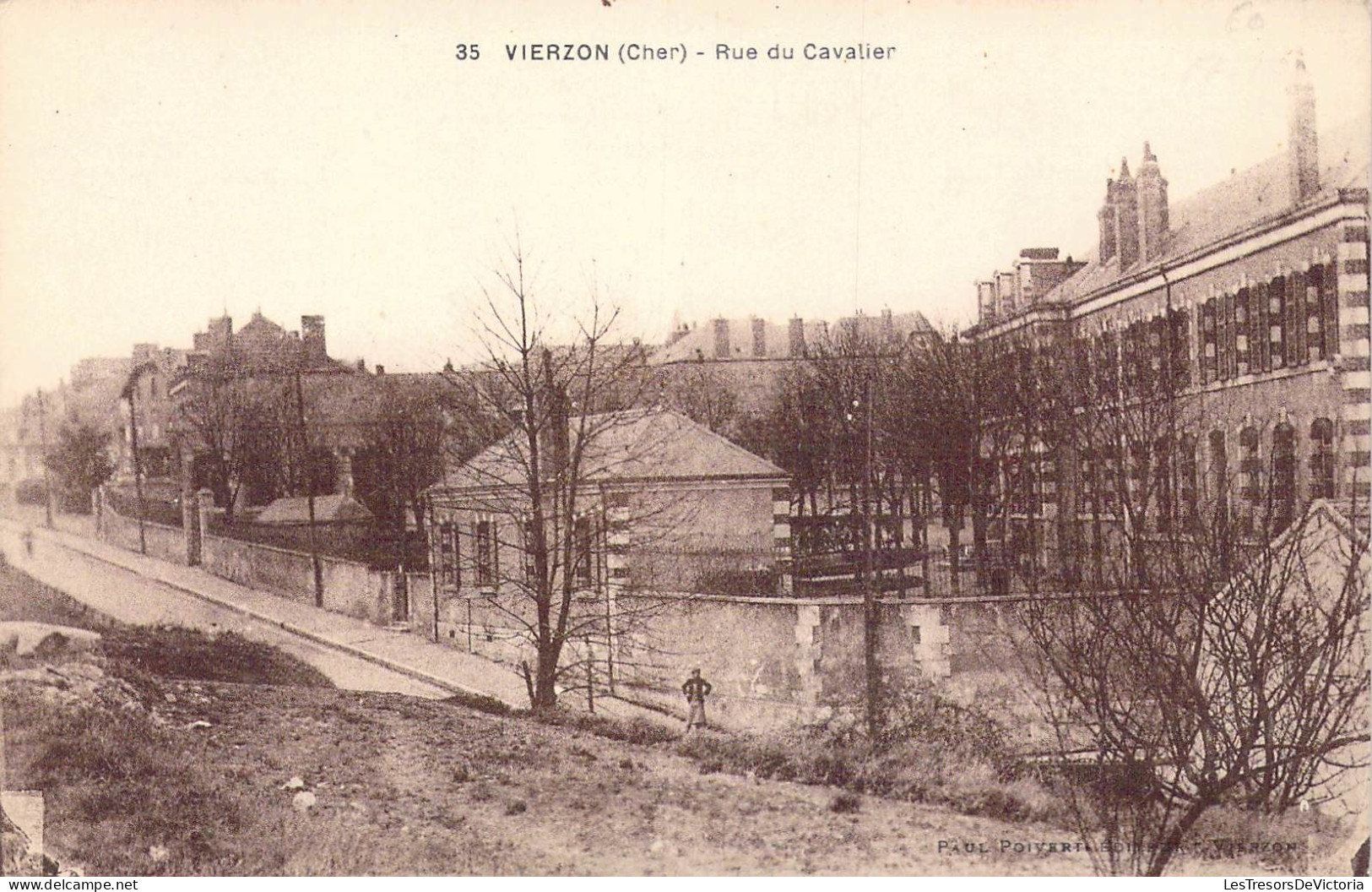 FRANCE - 18 - Vierzon - Rue Du Cavalier - Carte Postale Ancienne - Vierzon