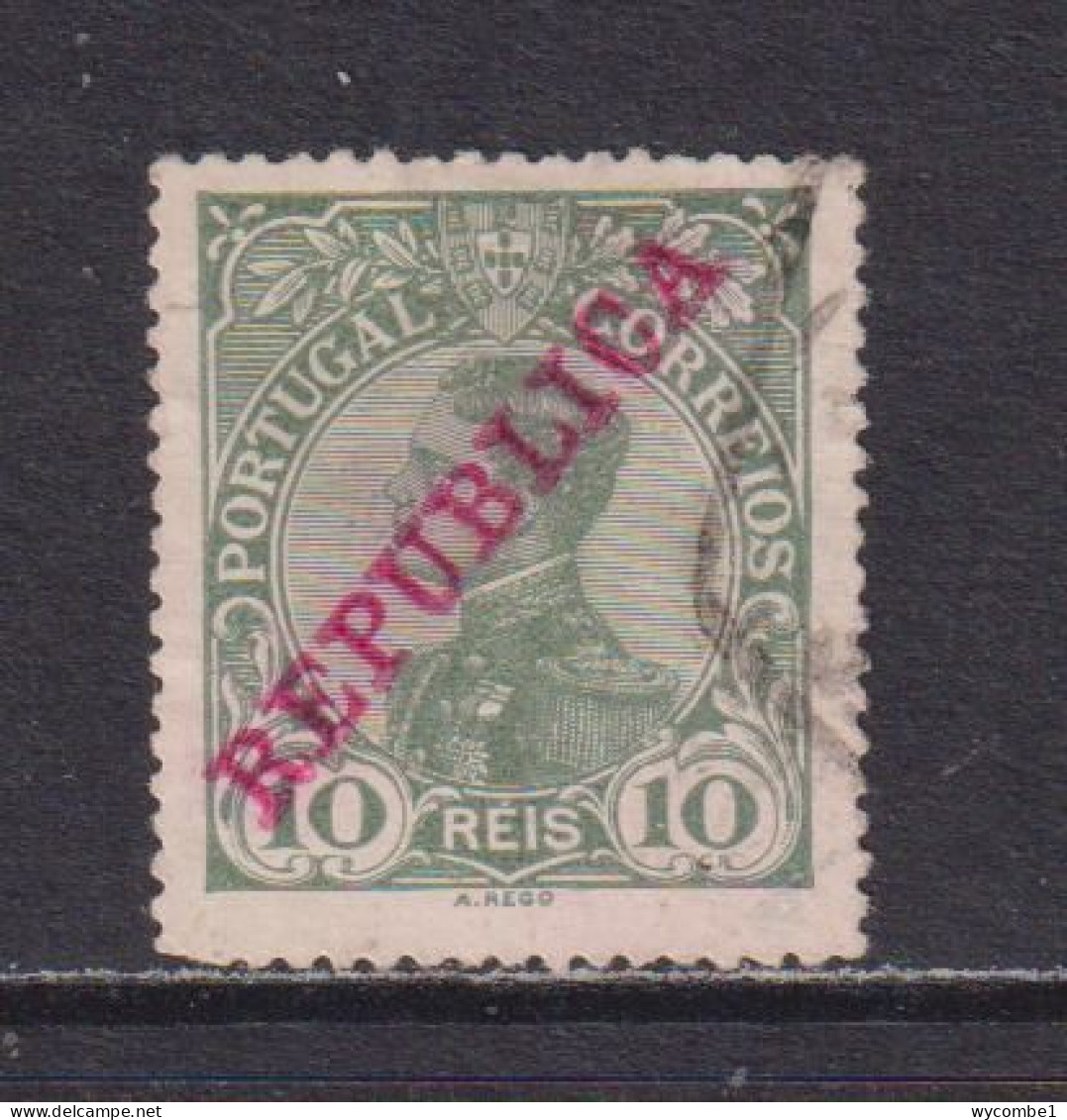 PORTUGAL - 1910 10r Used As Scan - Used Stamps