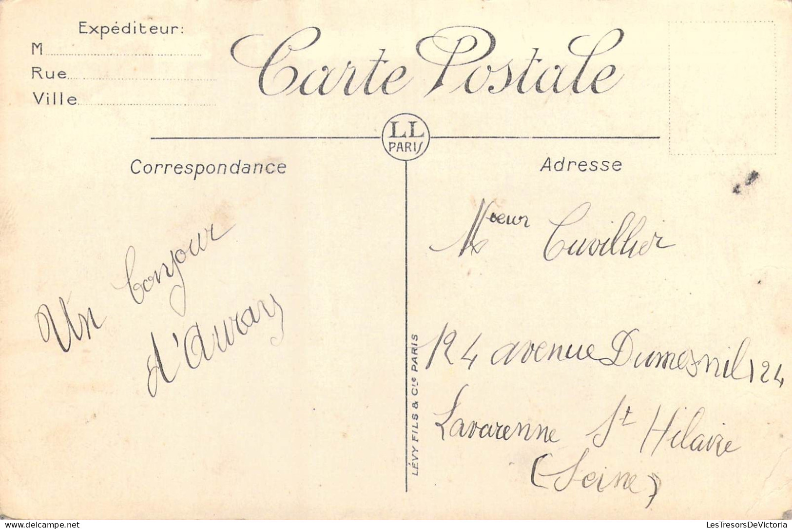 FRANCE - 56 - Auray - Vue Générale De La Rivière - Carte Postale Ancienne - Auray