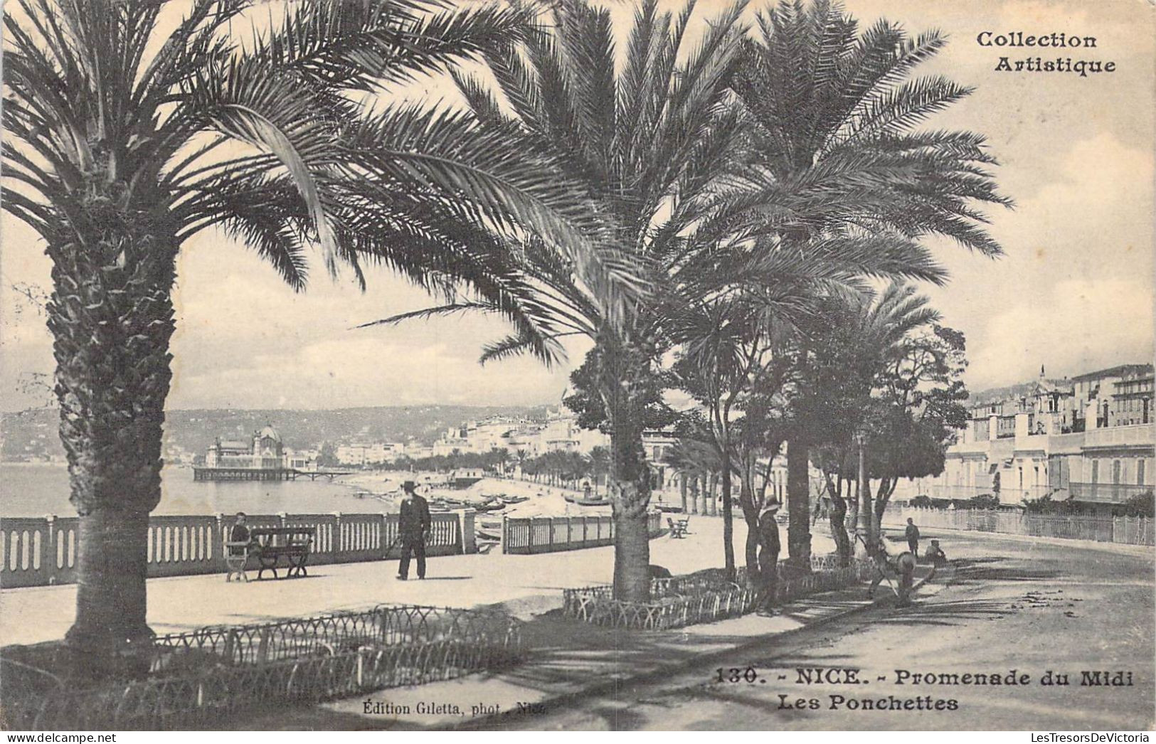 FRANCE - 06 - Nice - Promenade Du Midi - Les Ponchettes - Carte Postale Ancienne - Sonstige & Ohne Zuordnung