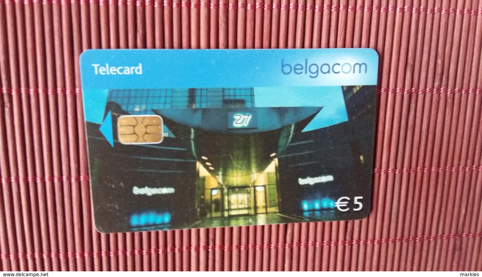 Phonecard Belgacom Used Rare - Met Chip