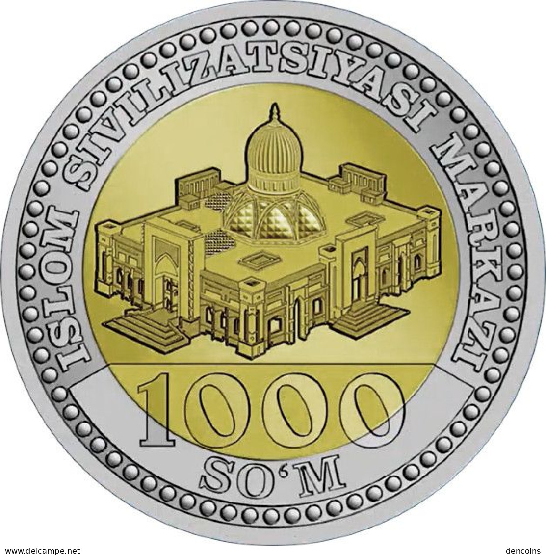 UZBEKISTAN 2022 1000 SOM  - NUEVA - SIN CIRCULAR - NEUF - UNC - Oezbekistan