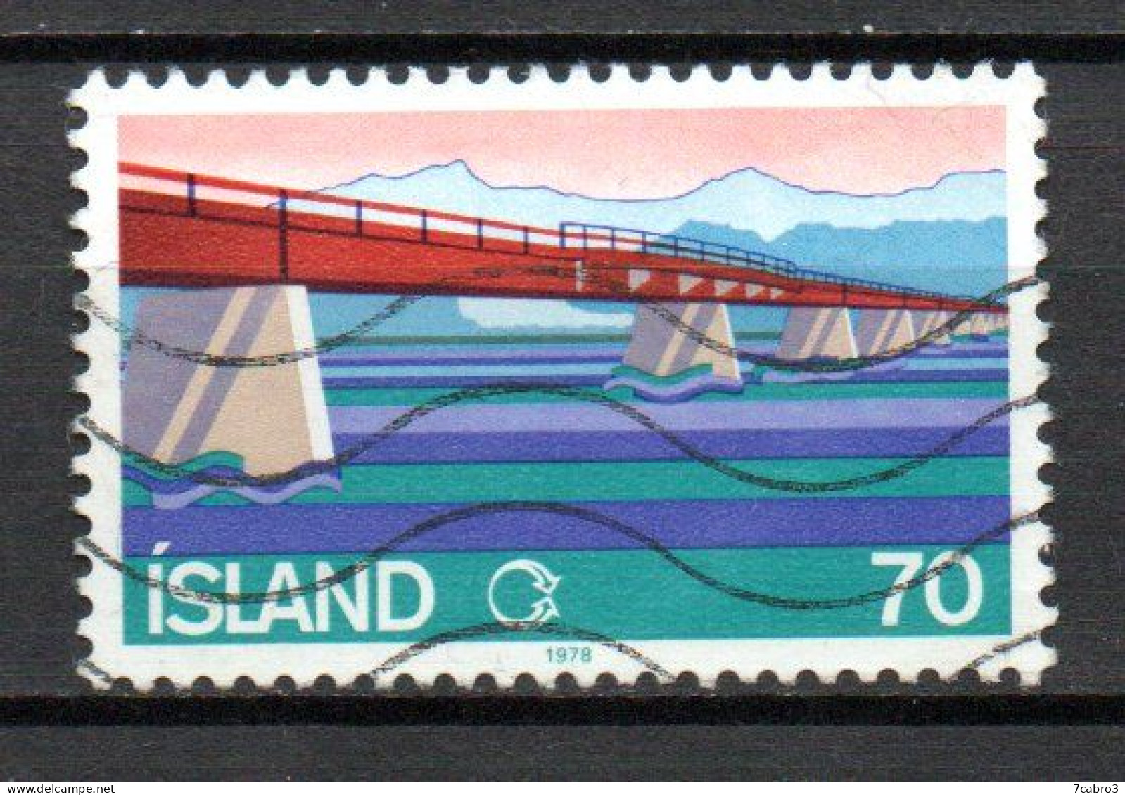 Islande Y&T  N° 487   Mi N° 534 * Oblitéré - Usados