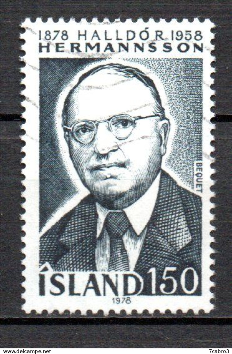 Islande Y&T N° 491  Mi N° 538 Oblitéré - Used Stamps