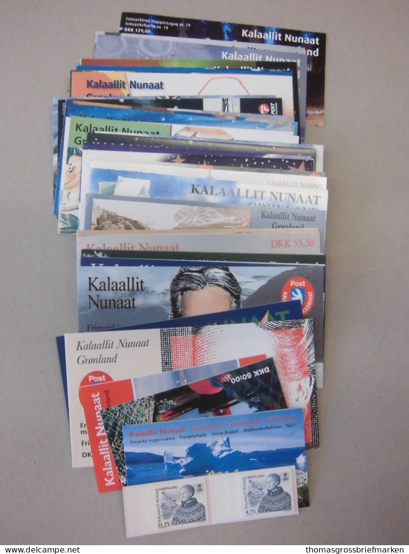 Dänemark Grönland MH Sammlung Postfrisch 41 Markenheftchen Ca 1989-2014 (51041) - Booklets