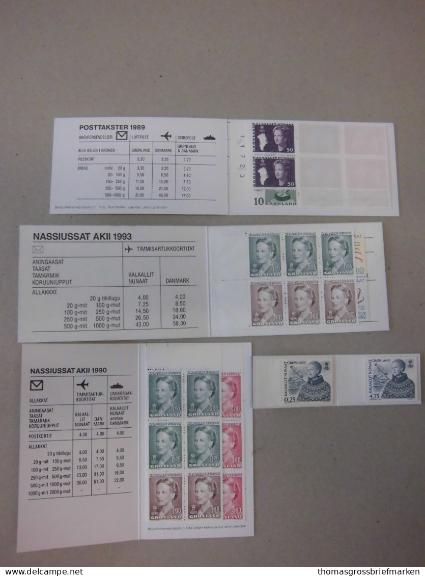 Dänemark Grönland MH Sammlung Postfrisch 41 Markenheftchen Ca 1989-2014 (51041) - Booklets