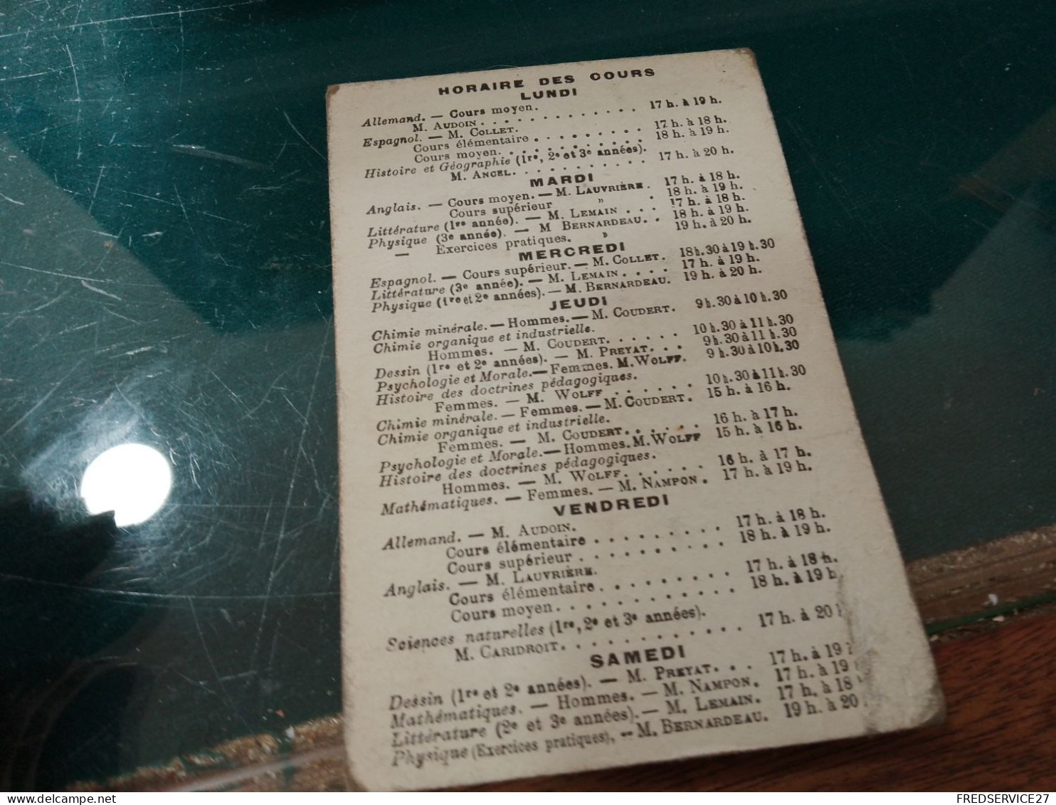 428 //   CARTE D'ENTREE "CONFERENCES DU DEPARTEMENT DE LA SEINE" MONTMARTRE ANNEE 1932-1933 - Autres & Non Classés