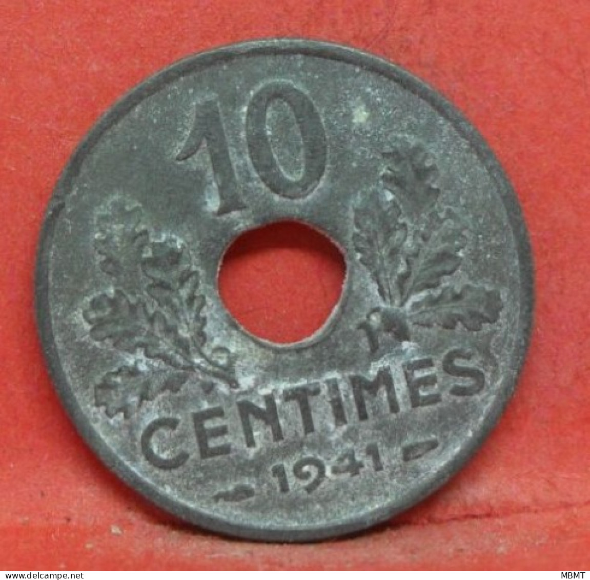 10 Centimes état Français 1941 - TB - Pièce Monnaie France - Article N°229 - 10 Centimes