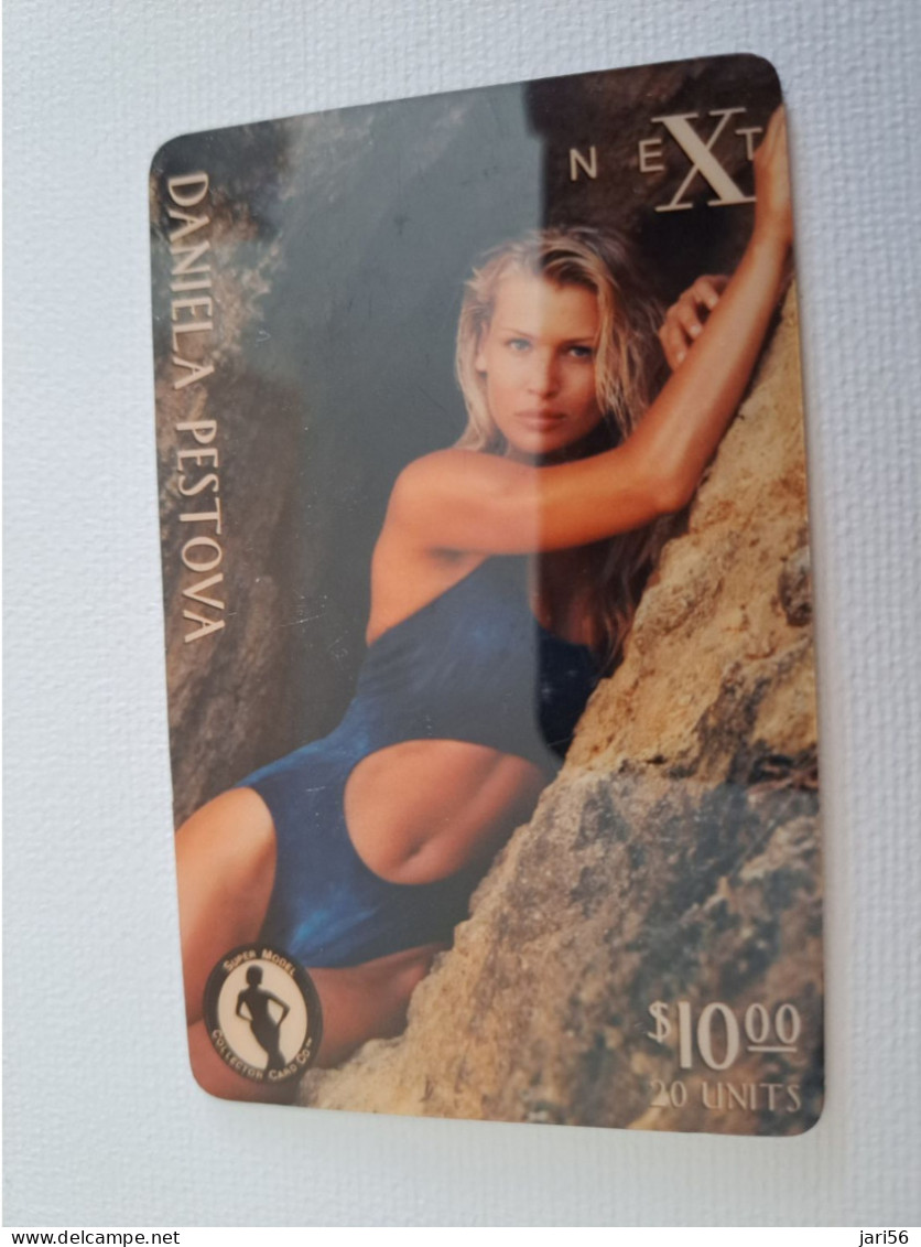 UNITED STATES AMERICA  / $10,-  / SUPER MODELS  2500 EX / DANIELA PESTOVA      PREPAID MINT** 13861** - Amerivox