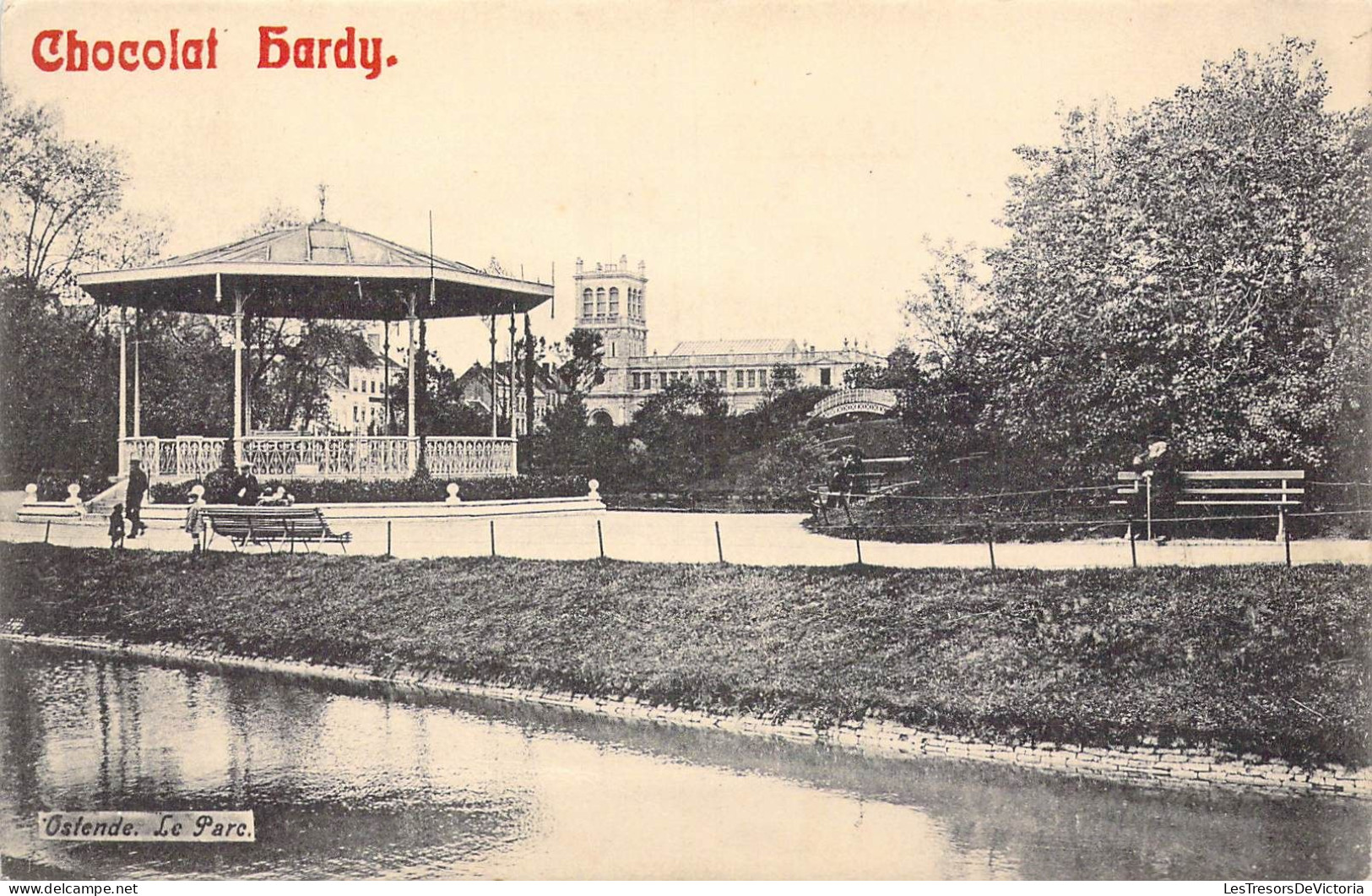 BELGIQUE - Ostende - Le Parc - Carte Postale Ancienne - Oostende