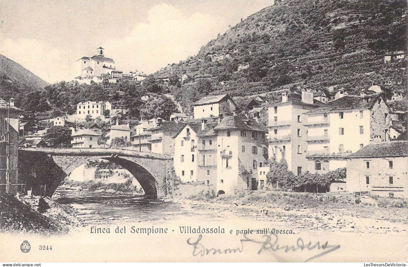 ITALIE - Villadossola - Linea Del Sempione - Ponte Sull'Ouesca - Carte Postale Ancienne - Sonstige & Ohne Zuordnung