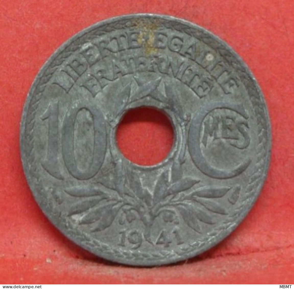 10 Centimes Lindauer 1941 Type A - TB - Pièce Monnaie France - Article N°235 - 10 Centimes
