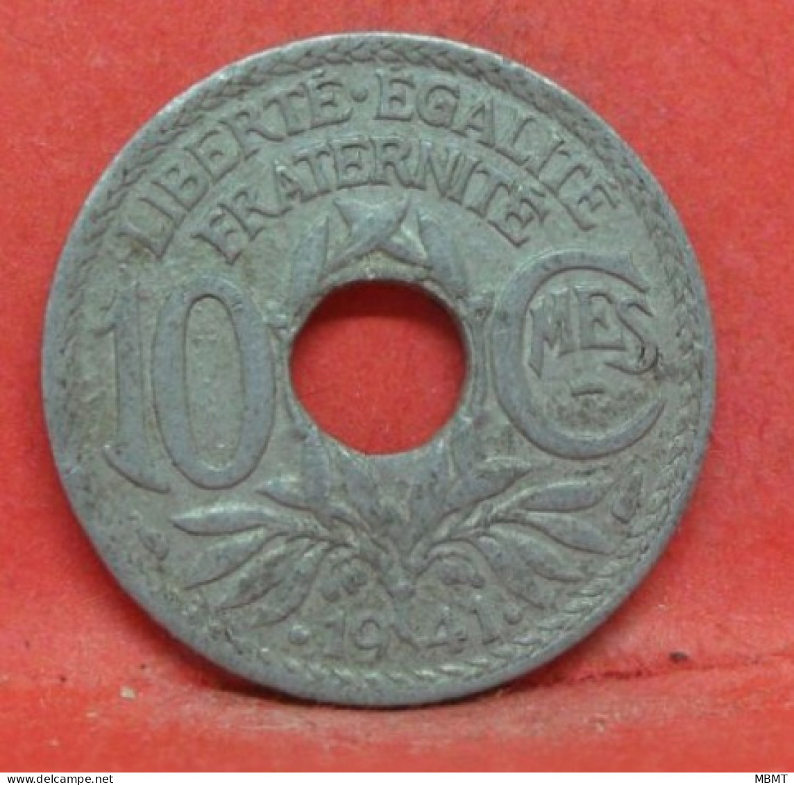 10 Centimes Lindauer 1941 Type C - TB - Pièce Monnaie France - Article N°238 - 10 Centimes