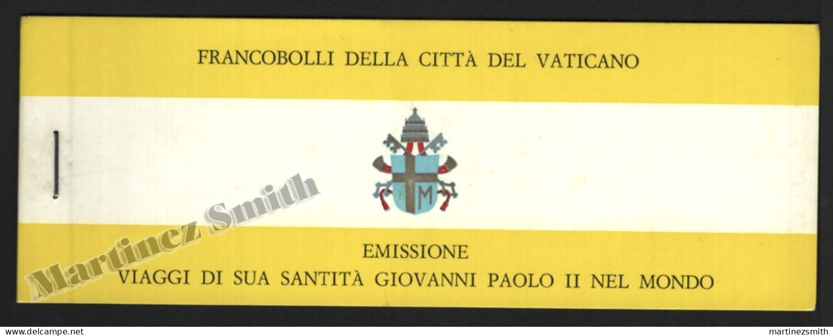 Vatican 1981 Yv. C715, Definitive Set, Trips Of Pope John Paul II Around The World (I) - Booklet - MNH - Cuadernillos