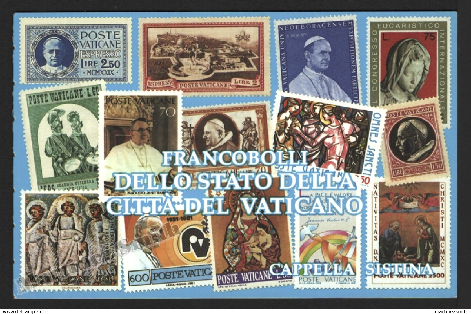 Vatican 1991 Yv. C891, Art, Sistine Chapel Restoration, Michelangelo - Booklet - MNH - Cuadernillos