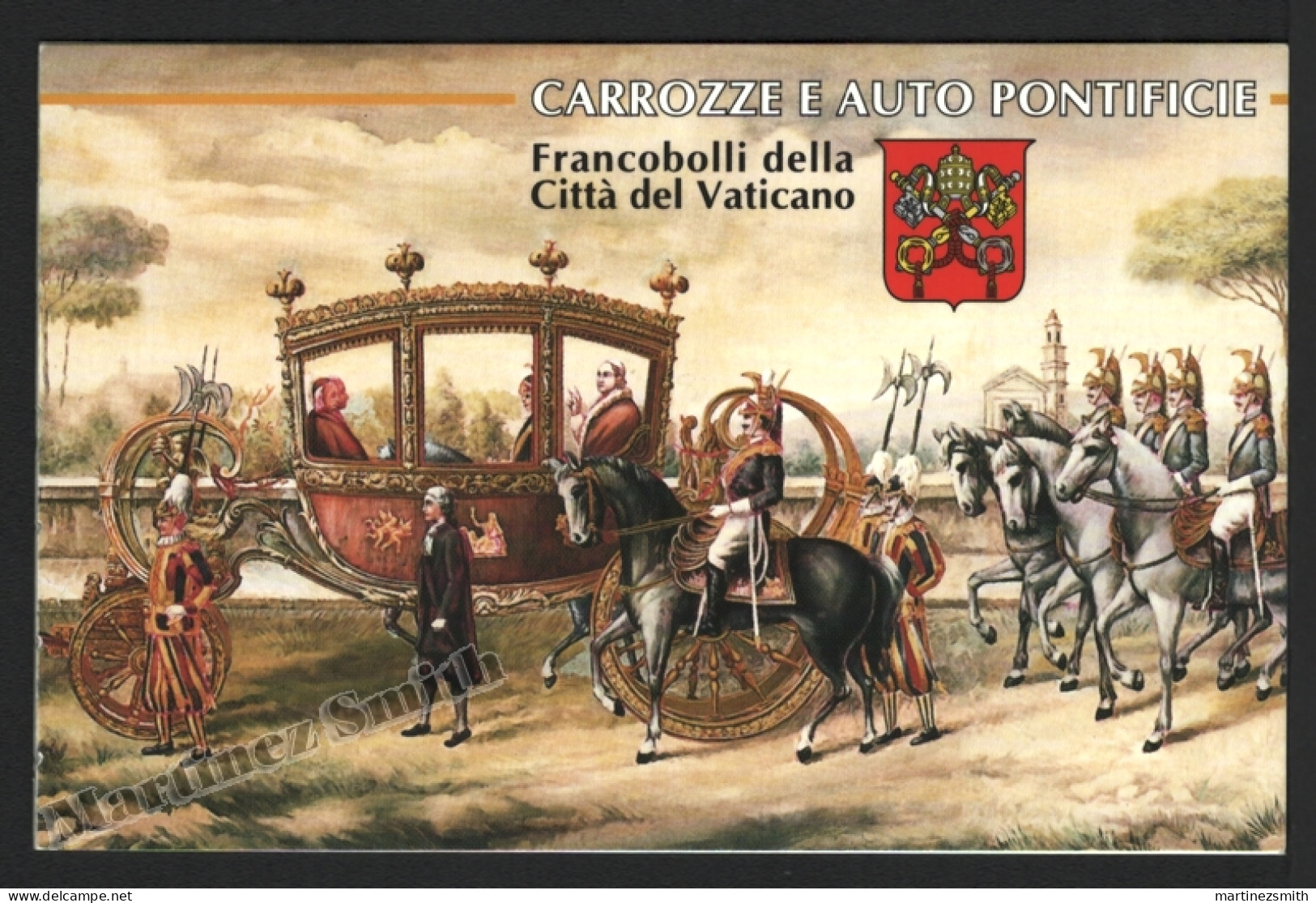 Vatican 1997 Yv. C1059, Papal Carriages & Cars, Vatican Museum - Booklet - MNH - Carnets