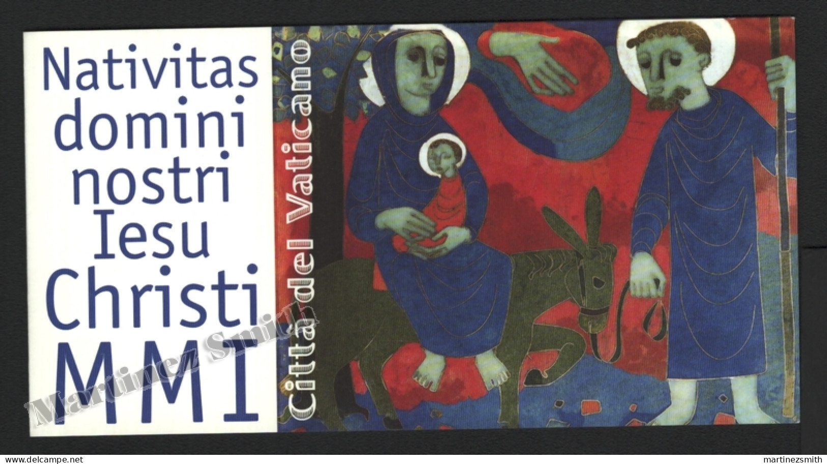 Vatican 2000 Yv. C1248a, Christmas, Art By Egino G. Weinert - Booklet - MNH - Cuadernillos