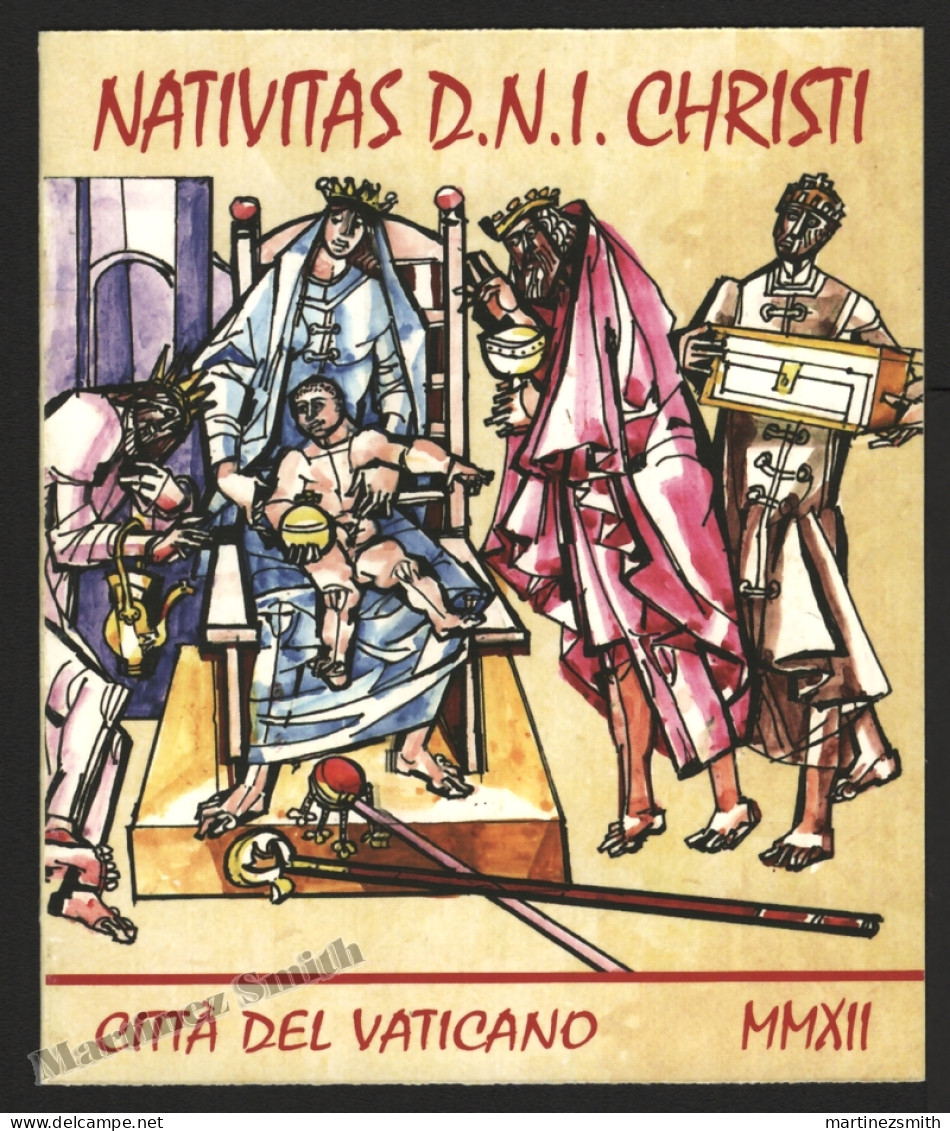 Vatican 2012 Yv. C1606, Christmas, Art By Giovanni Hajnal - Booklet - MNH - Postzegelboekjes