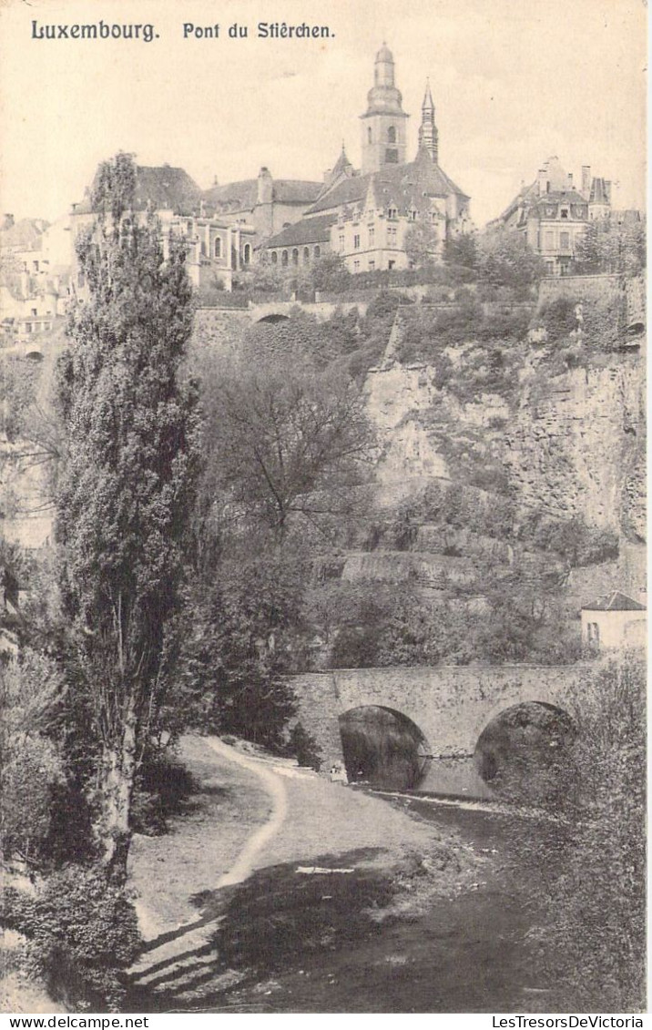 LUXEMBOURG - Pont Du Stiêrchen - Carte Postale Ancienne - Luxemburg - Town