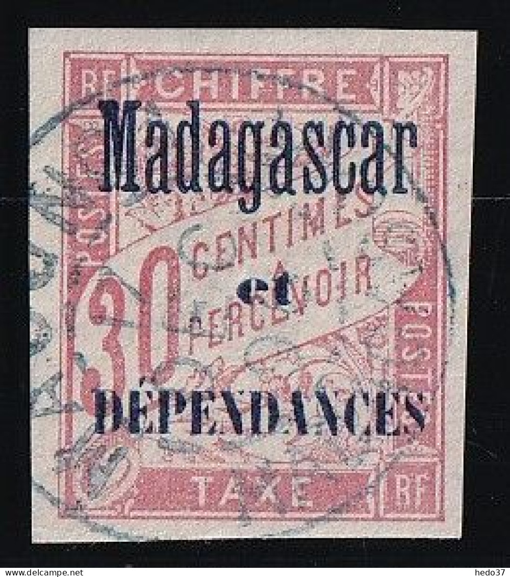 Madagascar Taxe N°3 - Oblitéré - TB - Portomarken