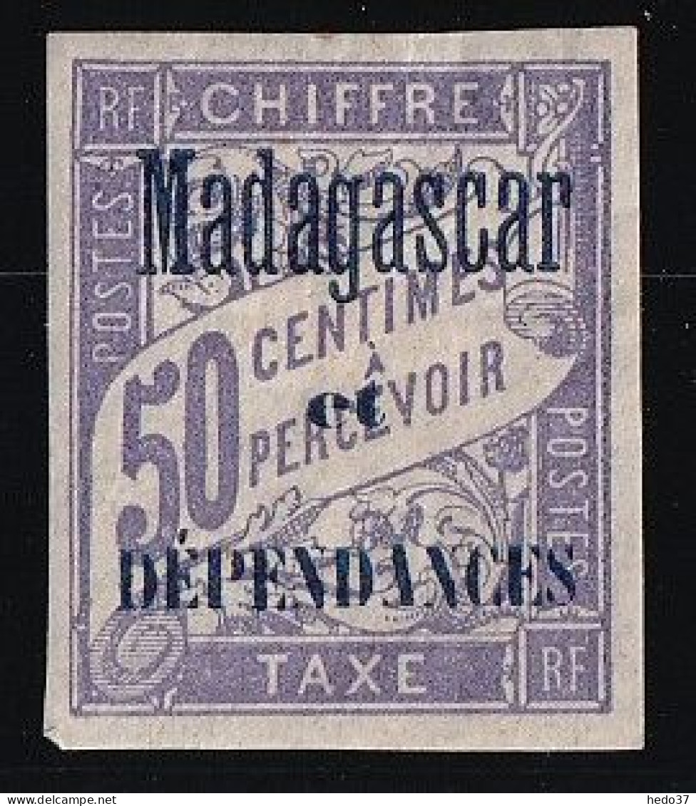 Madagascar Taxe N°6 - Neuf * Avec Charnière - TB - Timbres-taxe