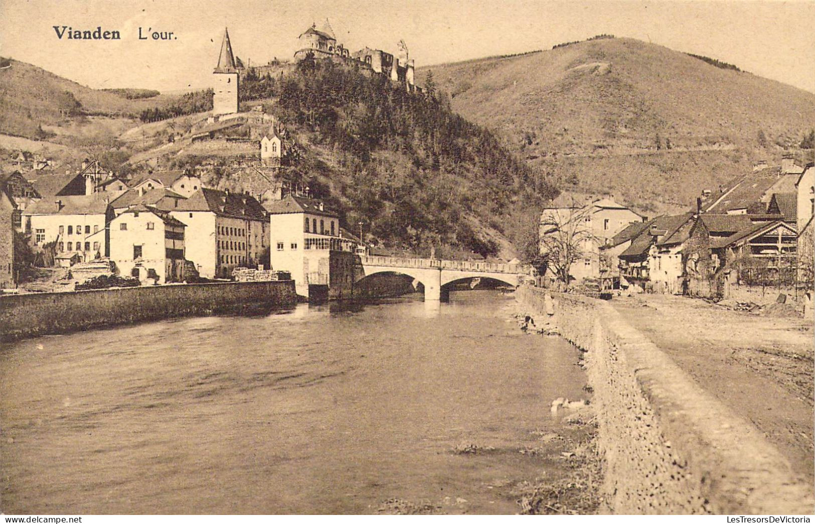 LUXEMBOURG - Vianden - L'Our - Carte Postale Ancienne - Vianden