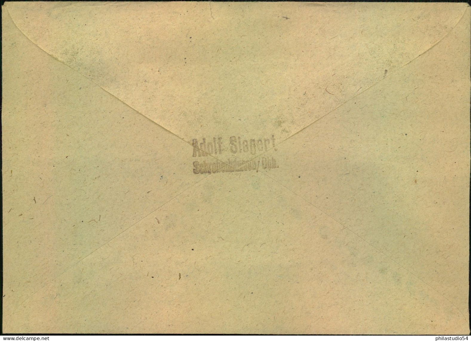 1950, 10 Und 20 Pf. Bachsiegel Portogerecht Als EF Auf Karte Bzw. Fernbrief - Cartas & Documentos