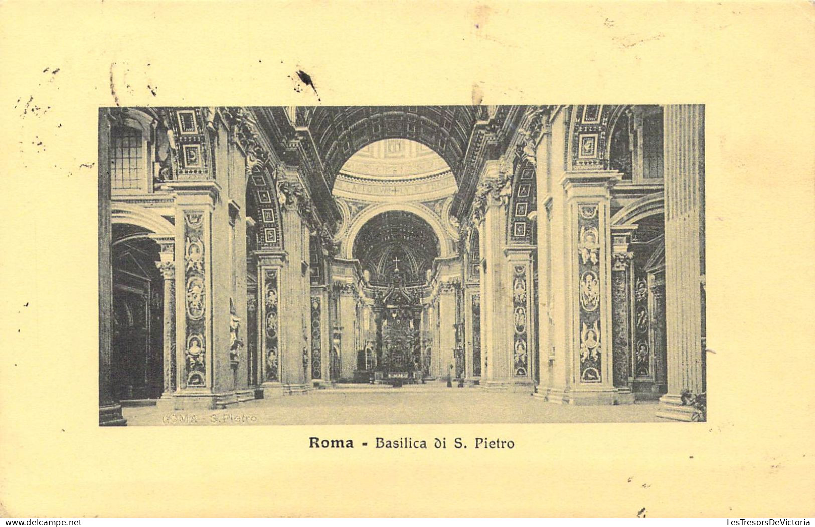 ITALIE - Roma - Basilica Di S. Pietro - Carte Postale Ancienne - Andere Monumente & Gebäude