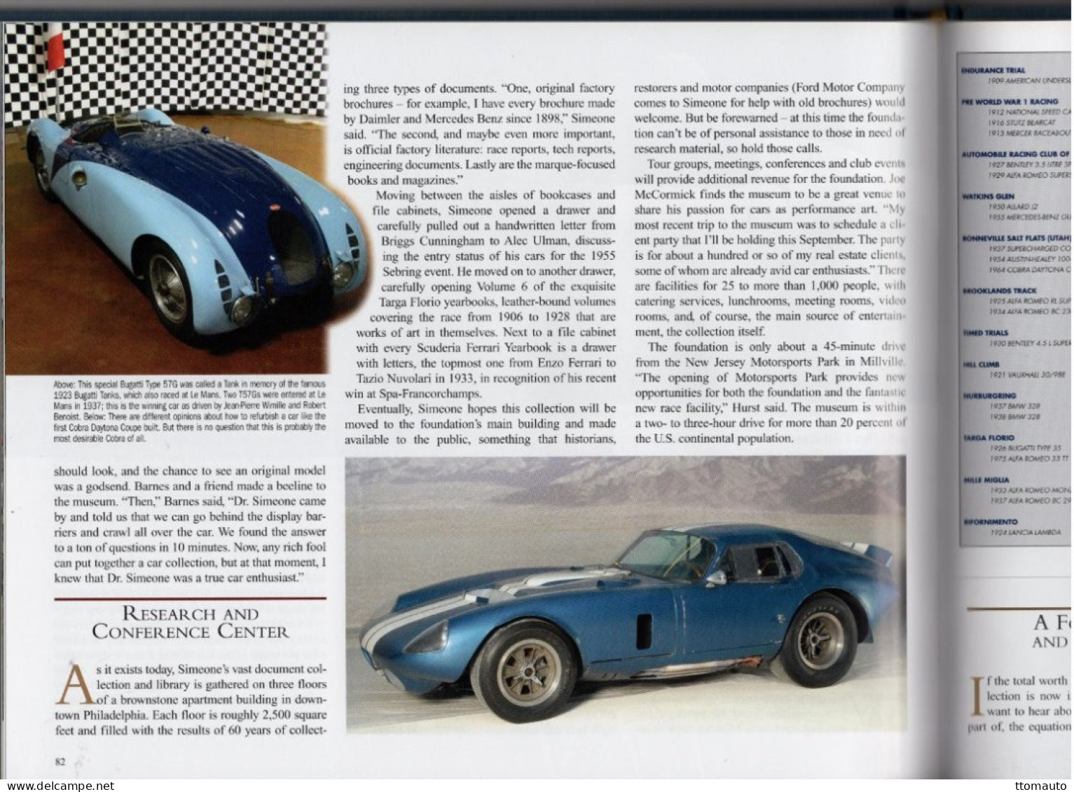 Automobile Quarterly Volume 48 Number 3 (Aug 2008) - Porsche 911-Camaro-Bugatti- FREE SHIPPING TO EUROPE & US - Transport