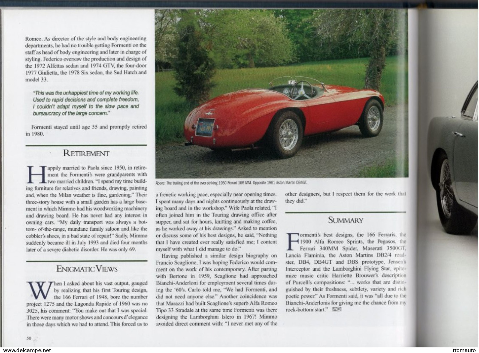 Automobile Quarterly Volume 48 Number 3 (Aug 2008) - Porsche 911-Camaro-Bugatti- FREE SHIPPING TO EUROPE & US - Verkehr