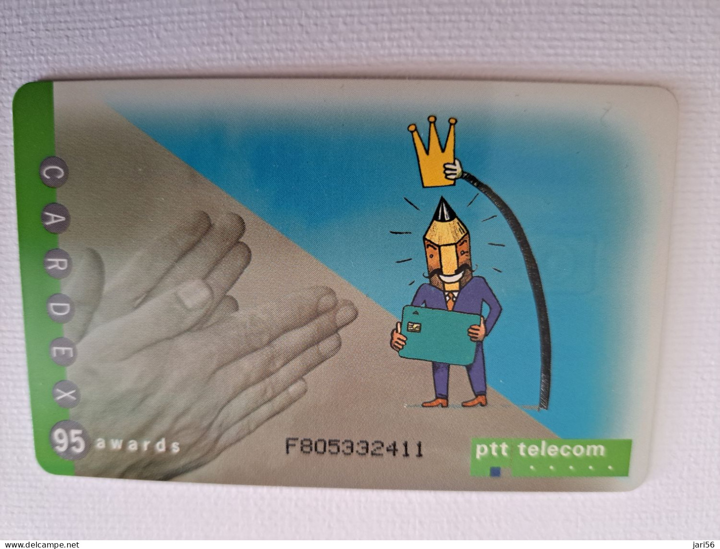 NETHERLANDS CHIPCARD / HFL 10 ,- CARDEX 95   - MINT  CARD  ** 13878** - öffentlich